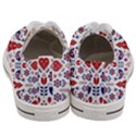 Scandinavian Folk Seamless Pattern Men s Low Top Canvas Sneakers View4