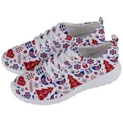 Scandinavian Folk Seamless Pattern Men s Lightweight Sports Shoes