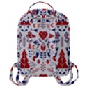 Scandinavian Folk Seamless Pattern Flap Pocket Backpack (Large) View3