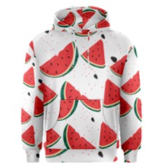 Watermelon Seamless Pattern Men s Core Hoodie by Jancukart