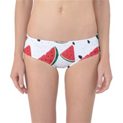 Watermelon Seamless Pattern Classic Bikini Bottoms