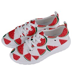 Watermelon Seamless Pattern Women s Lightweight Sports Shoes