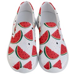 Watermelon Seamless Pattern Men s Lightweight Slip Ons by Jancukart