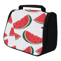 Watermelon Seamless Pattern Full Print Travel Pouch (small) by Jancukart