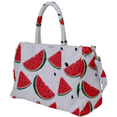 Watermelon Seamless Pattern Duffel Travel Bag