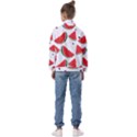 Watermelon Seamless Pattern Kids  Half Zip Hoodie View2