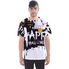 Happy Halloween Men s Sport Mesh Tee