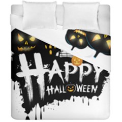 Happy Halloween Duvet Cover Double Side (california King Size) by Jancukart