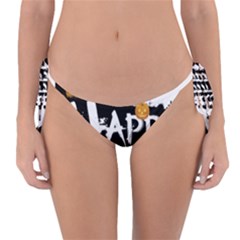 Happy Halloween Reversible Bikini Bottom