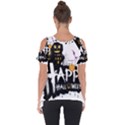 Happy Halloween Cut Out Side Drop Tee View2