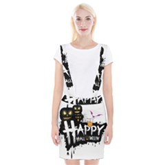 Happy Halloween Braces Suspender Skirt