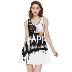 Happy Halloween Inside Out Reversible Sleeveless Dress