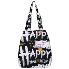 Happy Halloween Center Zip Backpack