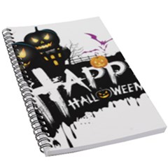 Happy Halloween 5 5  X 8 5  Notebook by Jancukart