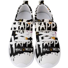 Happy Halloween Men s Velcro Strap Shoes