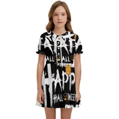 Happy Halloween Kids  Sweet Collar Dress by Jancukart