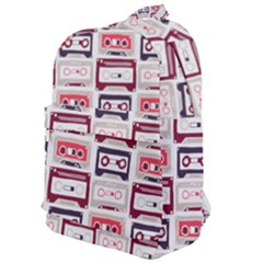 Cassettes Seamless Pattern Classic Backpack