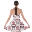 Cassettes Seamless Pattern Strapless Bra Top Dress View2