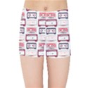 Cassettes Seamless Pattern Kids  Sports Shorts View1