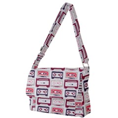 Cassettes Seamless Pattern Full Print Messenger Bag (s)