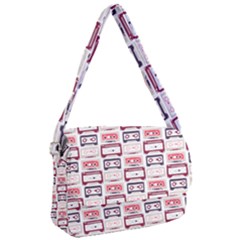 Cassettes Seamless Pattern Courier Bag