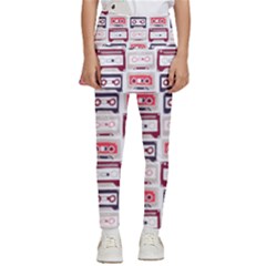 Cassettes Seamless Pattern Kids  Skirted Pants