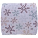 Christmas Background With Snowflake And Star Seamless Pattern Back Support Cushion View1