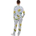 Hamburger With Fruits Seamless Pattern Casual Jacket and Pants Set View2