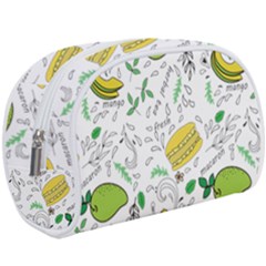 Hamburger With Fruits Seamless Pattern Make Up Case (large) by Jancukart