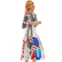 New York City Holiday United States Usa Midsummer Wrap Dress View3