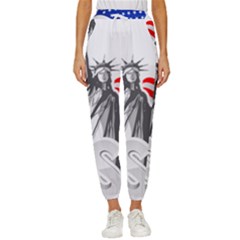 New York City Holiday United States Usa Cropped Drawstring Pants