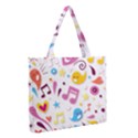 Love Cute Cartoon Seamless Shading Medium Tote Bag View2