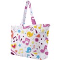 Love Cute Cartoon Seamless Shading Simple Shoulder Bag View1