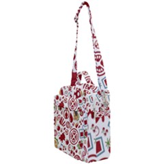 Pizza Seamless Pattern Background Crossbody Day Bag