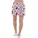 Pizza Seamless Pattern Background Classic Tennis Skirt View2