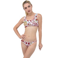 Pizza Seamless Pattern Background The Little Details Bikini Set