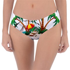 Coconut And Holiday Beach Food Reversible Classic Bikini Bottoms