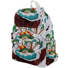 Coconut And Holiday Beach Food Top Flap Backpack