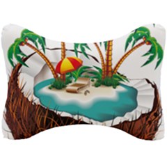 Coconut And Holiday Beach Food Seat Head Rest Cushion