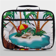 Coconut And Holiday Beach Food Full Print Lunch Bag