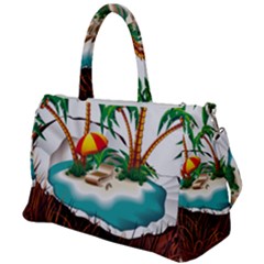 Coconut And Holiday Beach Food Duffel Travel Bag