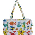 Fish Ocean Water Sea Life Seamless Background Multi Function Bag View2