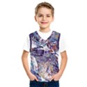 Abstract cross currents Kids  Basketball Tank Top View1