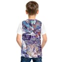 Abstract cross currents Kids  Basketball Tank Top View2