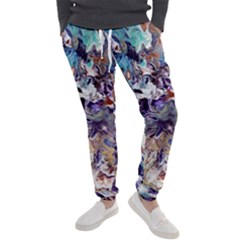 Abstract Cross Currents Men s Jogger Sweatpants by kaleidomarblingart