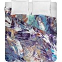 Abstract cross currents Duvet Cover Double Side (California King Size) View1