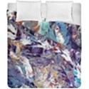 Abstract cross currents Duvet Cover Double Side (California King Size) View2