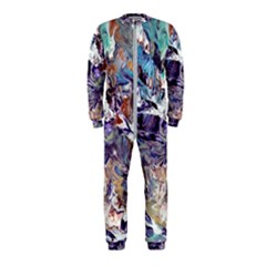 Abstract Cross Currents Onepiece Jumpsuit (kids) by kaleidomarblingart