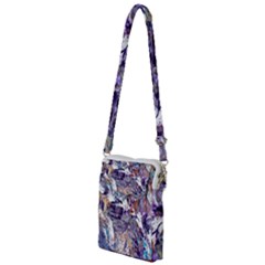 Abstract Cross Currents Multi Function Travel Bag by kaleidomarblingart