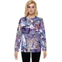 Abstract cross currents Hidden Pocket Sweatshirt View1